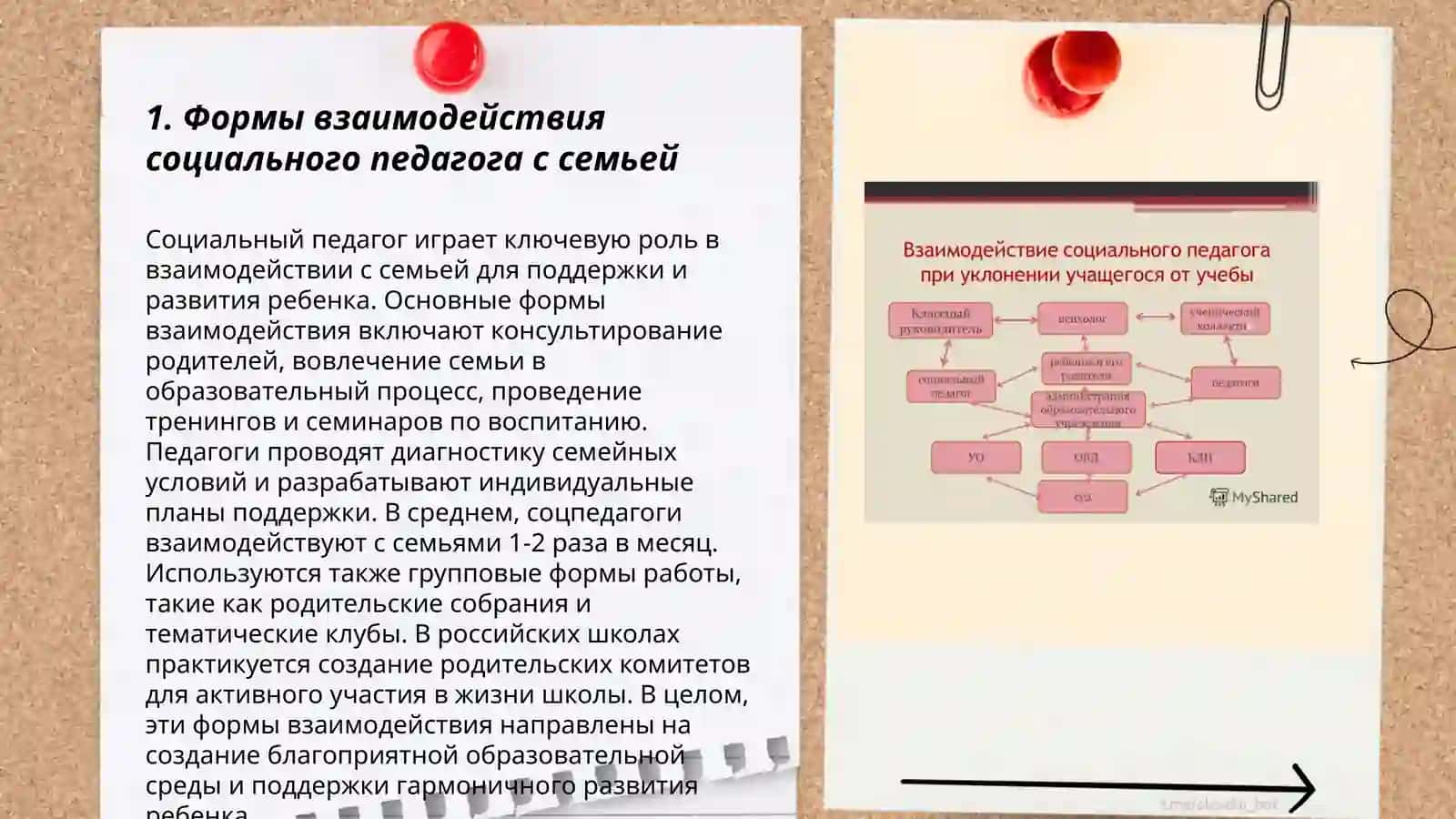 Формы взаимодействия социального педагога с семьей 3