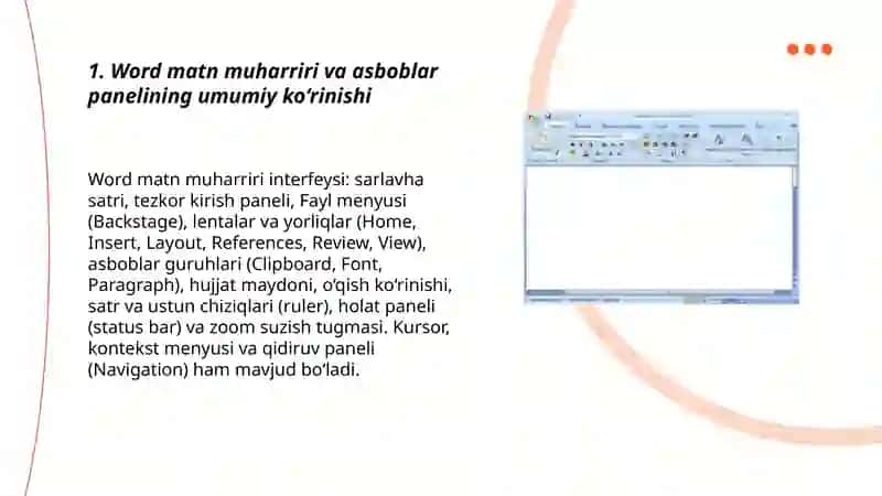 Word matn muharriri 3