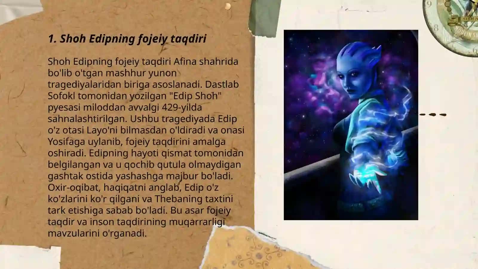 Sofoklning "Shoh Edip" asari 3