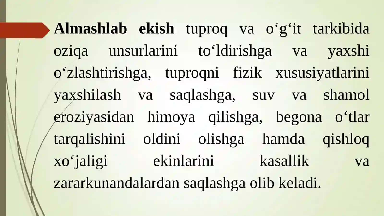 Geofit dorivor o‘simliklarni yetishtirish texnologiyasi 3