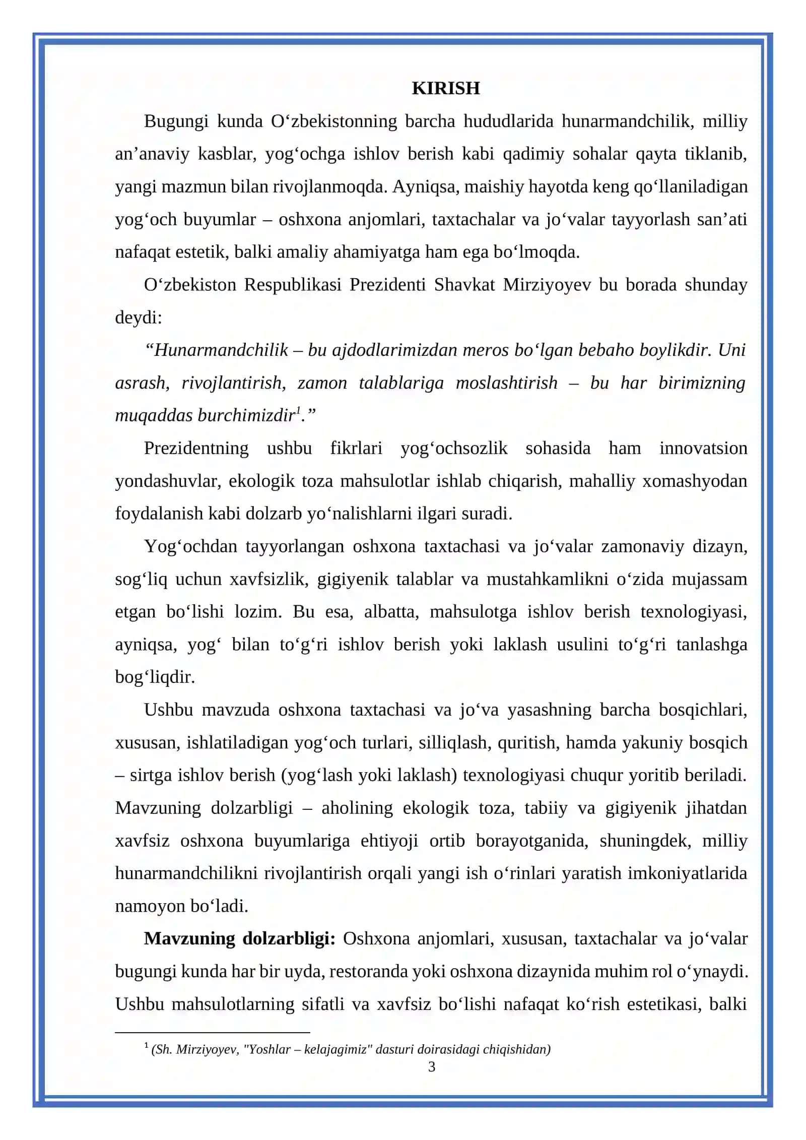 Oshxona taxtachasi va jo‘va yasash uchun yog‘och tanlash va tayyarlash texnologiyasi 3