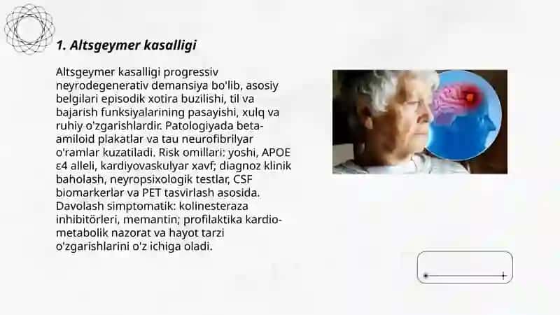 Turli xil etiologiyali demensiyalar 3
