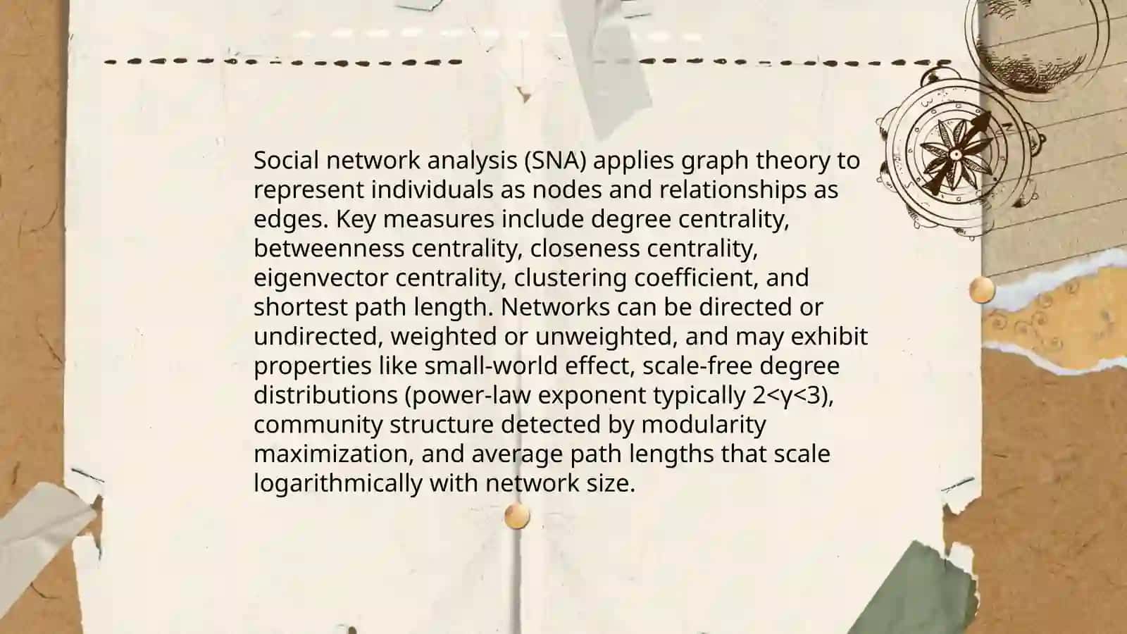 Social networks 3
