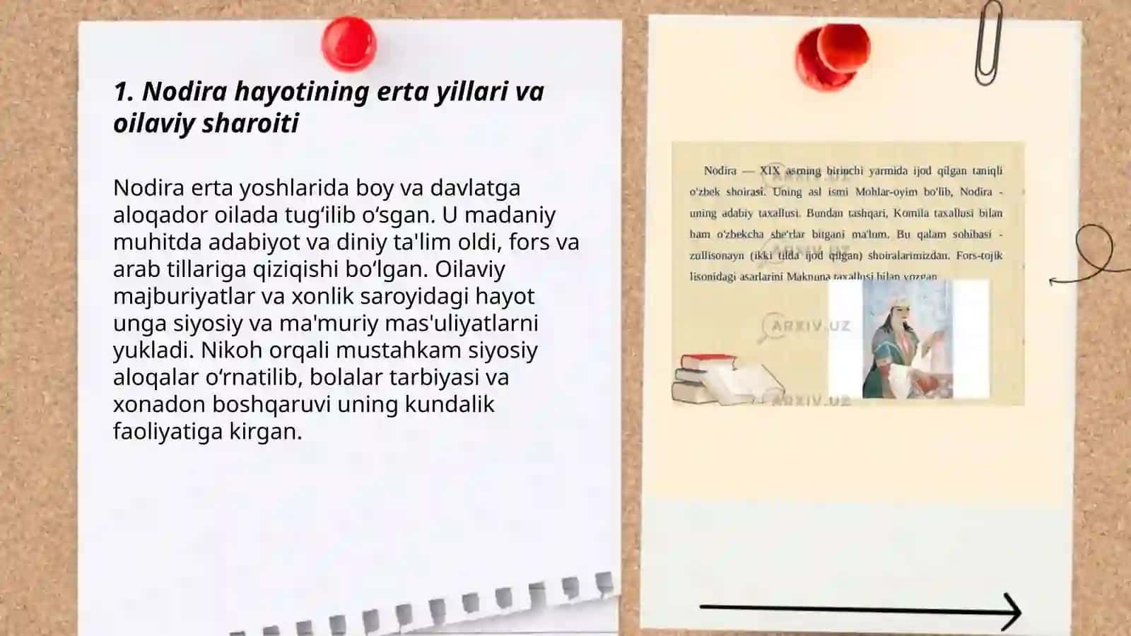 Nodira hayoti va ijodi 3