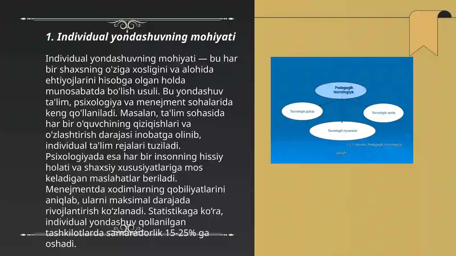 Kreativ pedagogikada individual yondashuv va uning ahamiyati 3