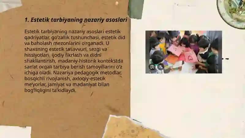Estetik tarbiya 3