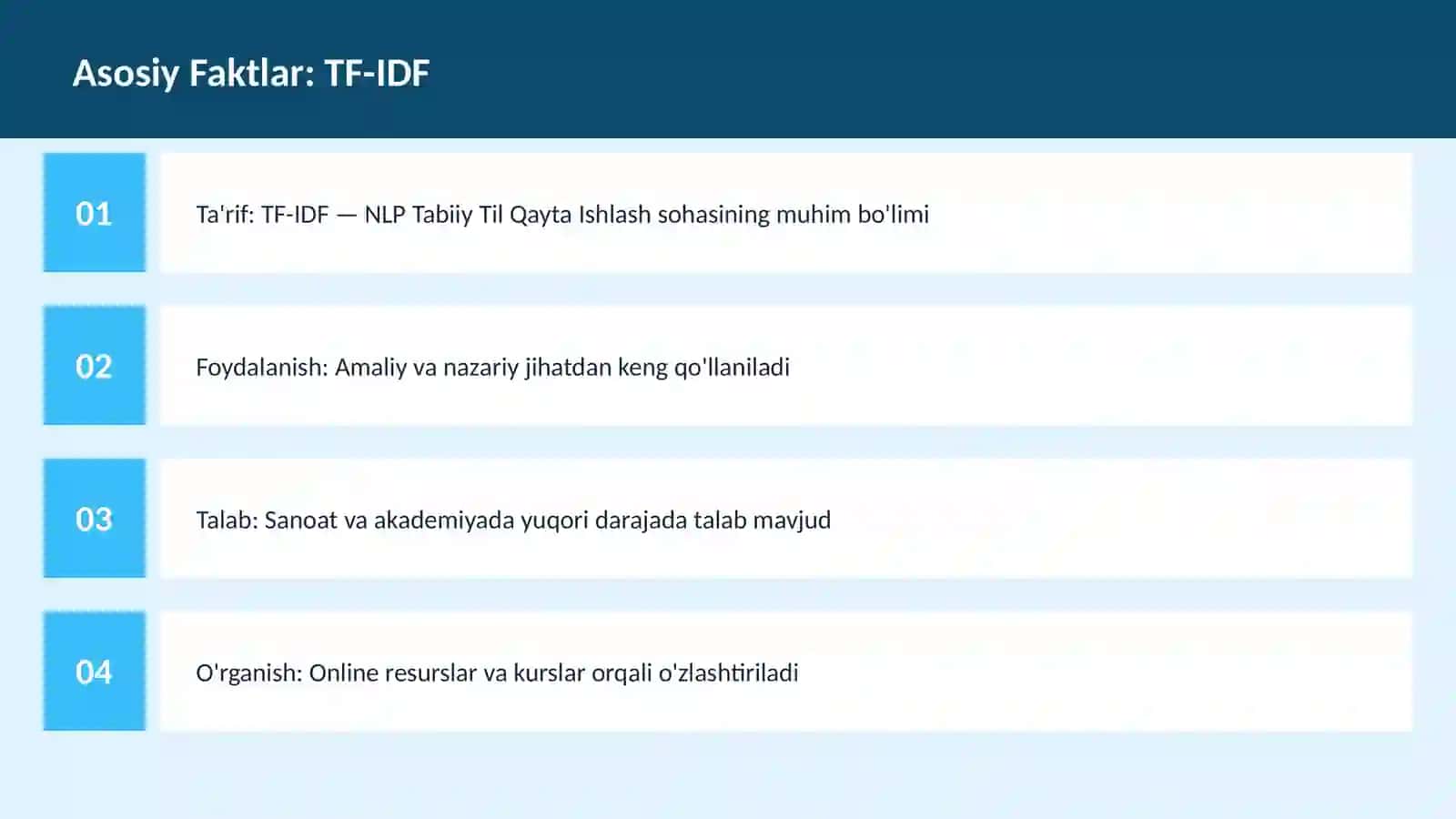 TF-IDF 3