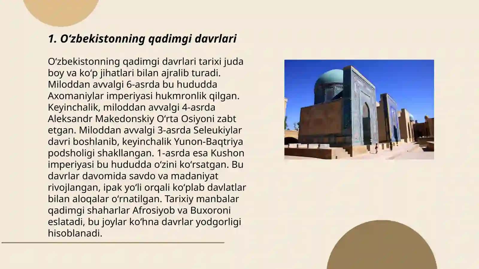 Uzbekiston tarixi 3