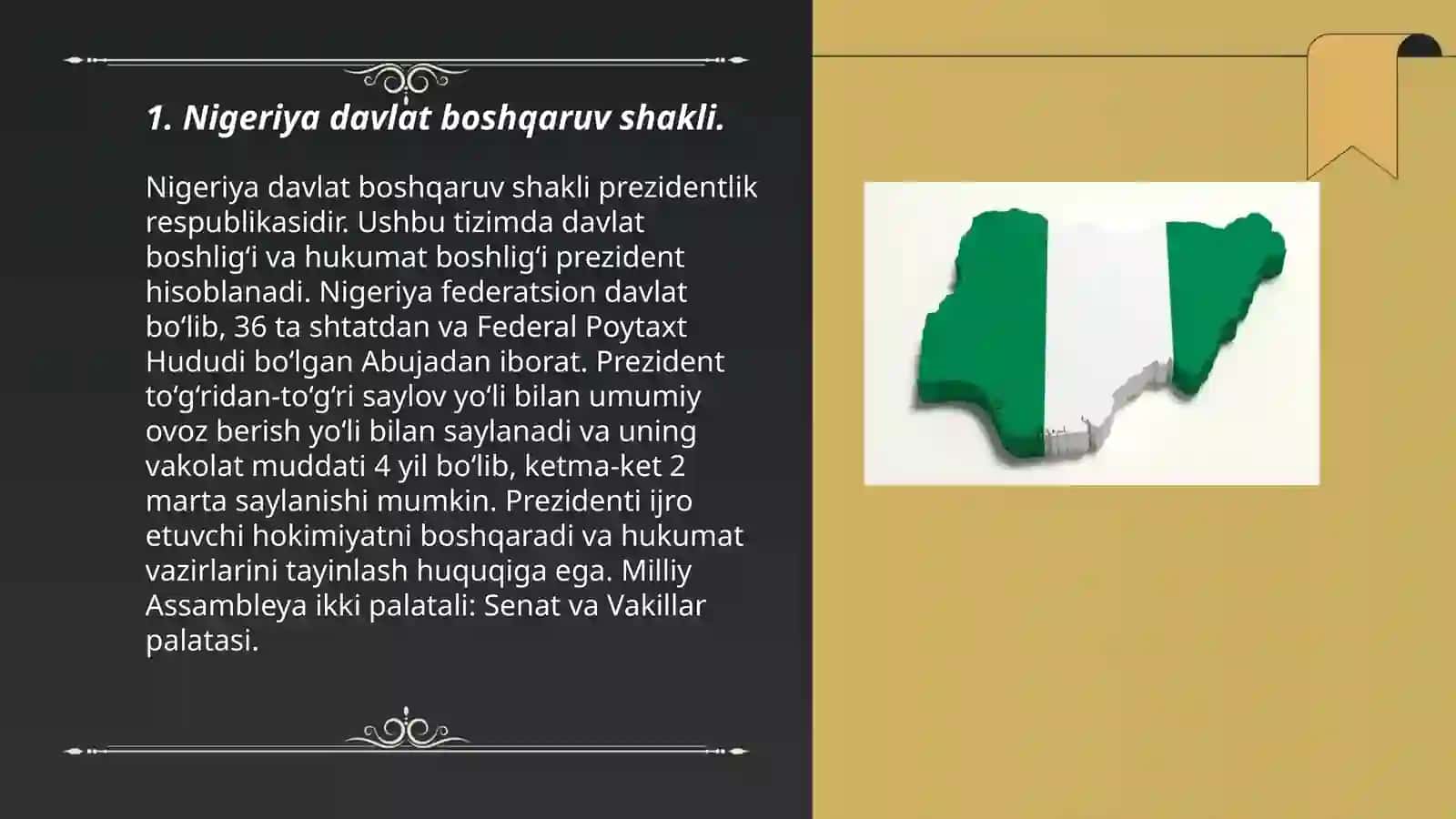 Nigeriya siyosiy tizimi 3