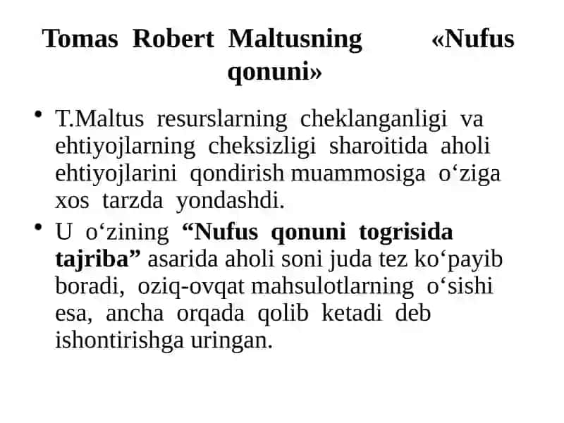Tomas Robert Maltus 3
