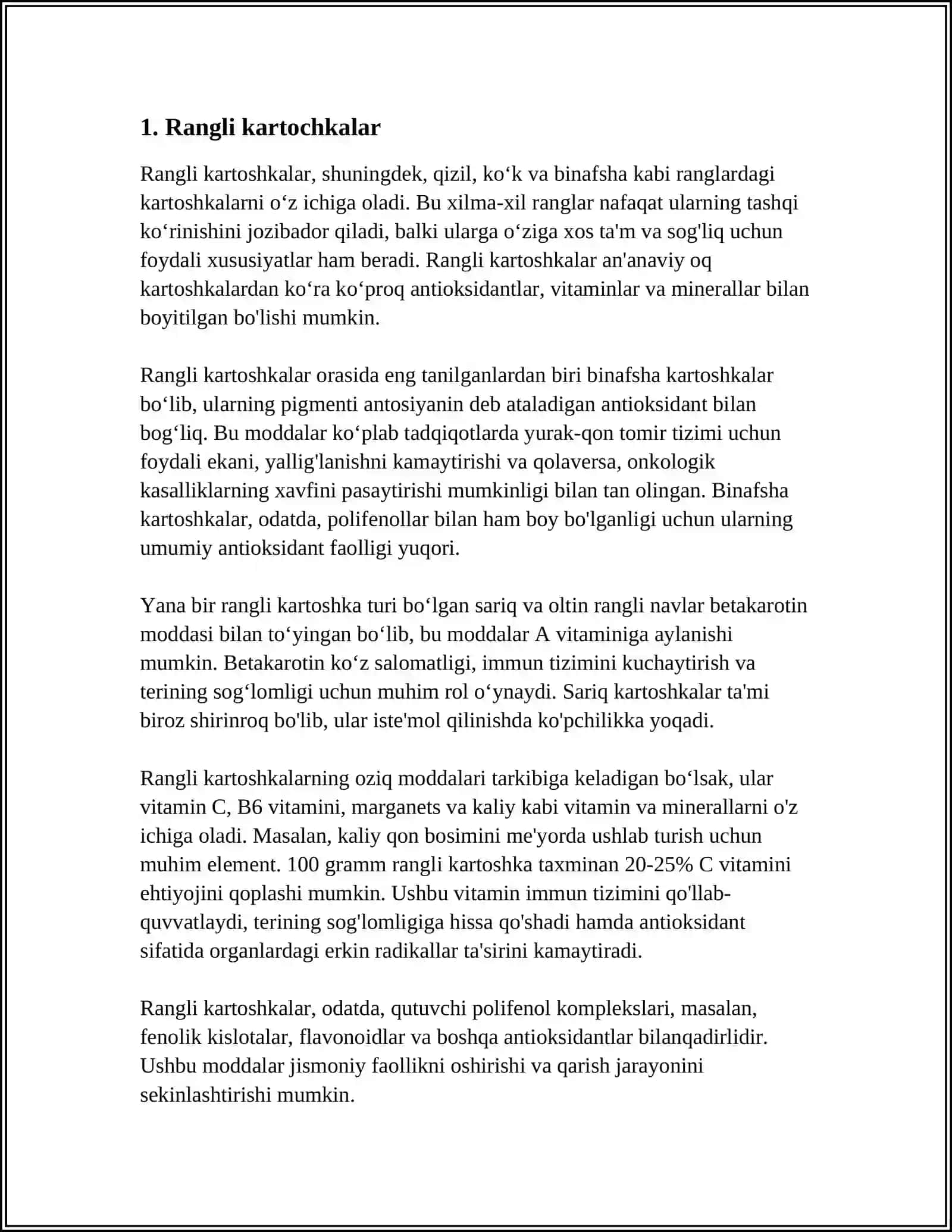 OT SO'Z TURKUMINI O'RGANISHDA QO'LLANILADIGAN KO'RGAZMALAR 3
