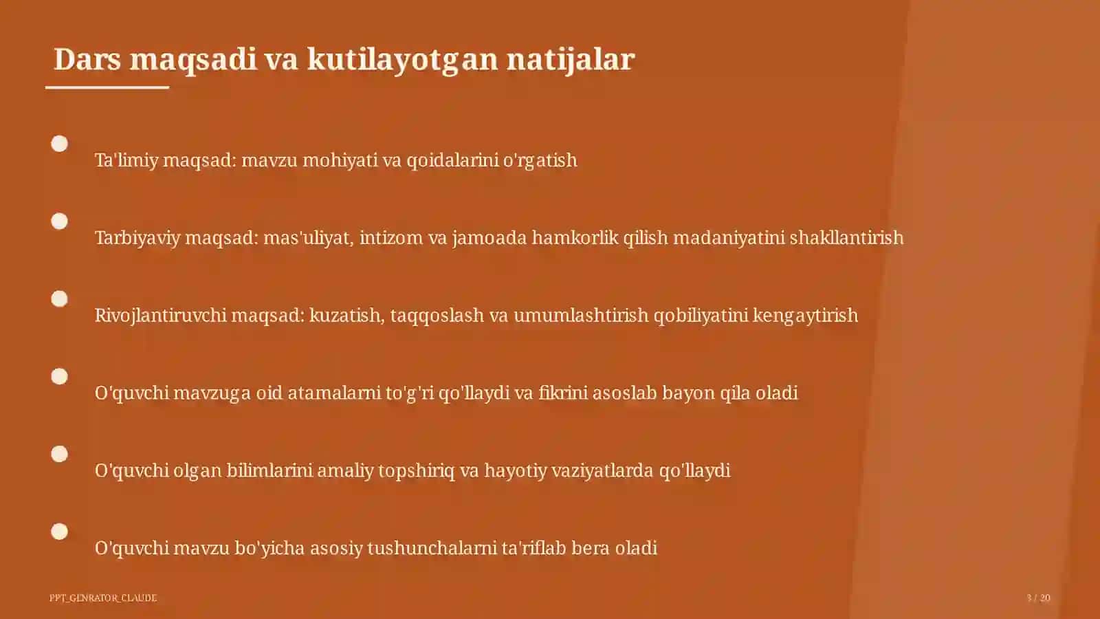 Mustaqil O'zbekistonning davlat ramzlari va Konstitutsiyasi (11-sinf) 3