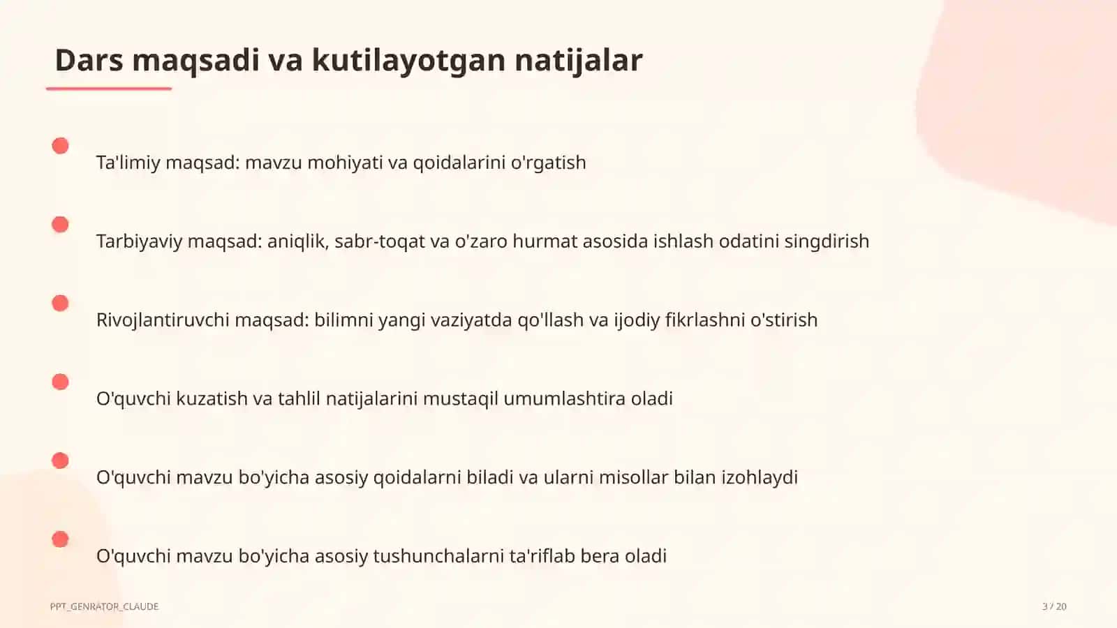 Mexanik harakat: yo'l, tezlik, vaqt (6-sinf) 3