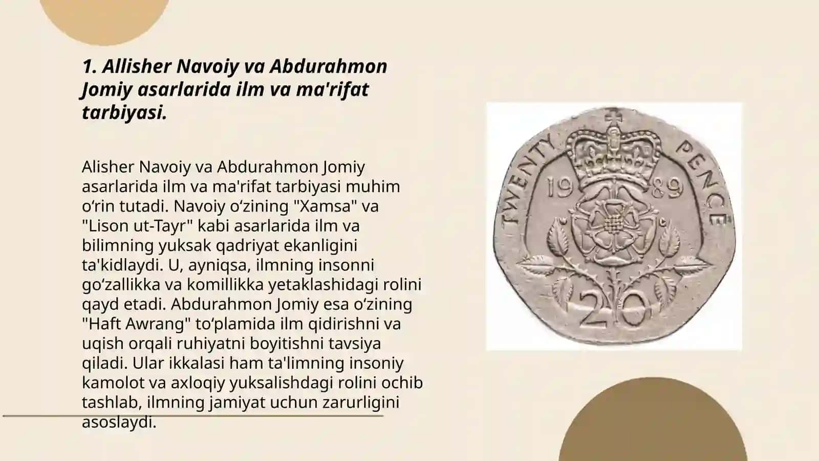 Allisher Navoiy va Abdurahmon jomiyning pedagoogik qarashlari 3