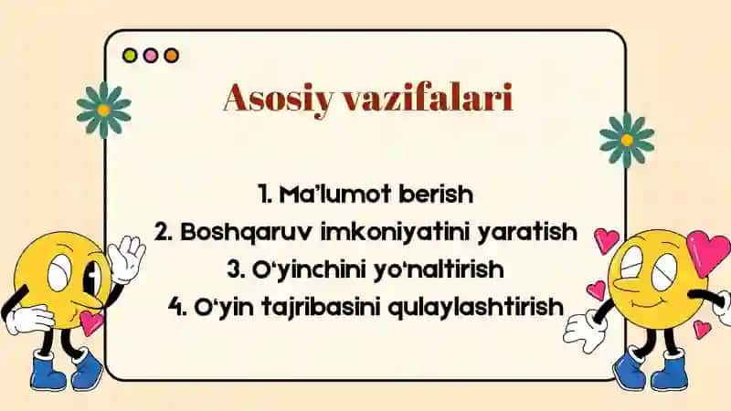 Interaktiv o‘yin interfeyslari 3