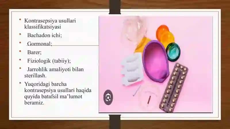 Gormanal kontraseptiklarni qo’llashni klinik farmakologik yondashuvi. 3
