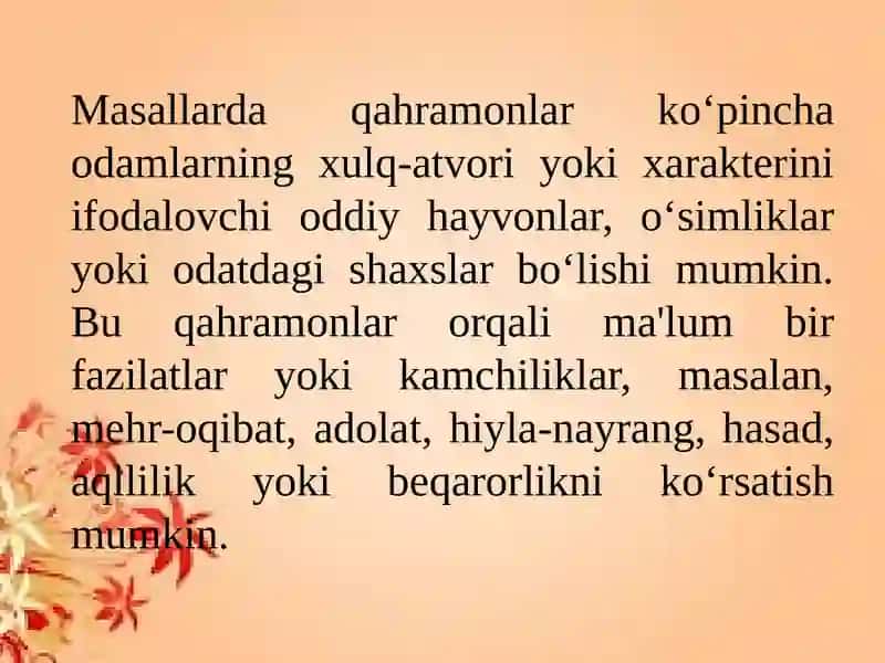 Lirik janrga xos (she’riy) janriga xos matnlar ustida ishlash. Ilmiy-ommabop janrga xos matnlar ustida ishlash. 3