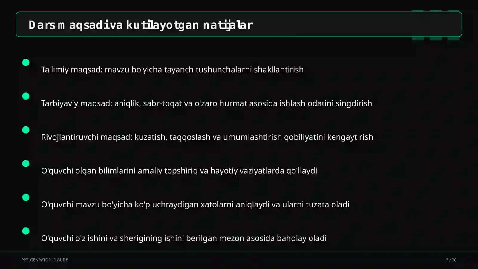 Jahon iqtisodiyoti va globallashuv (11-sinf) 3