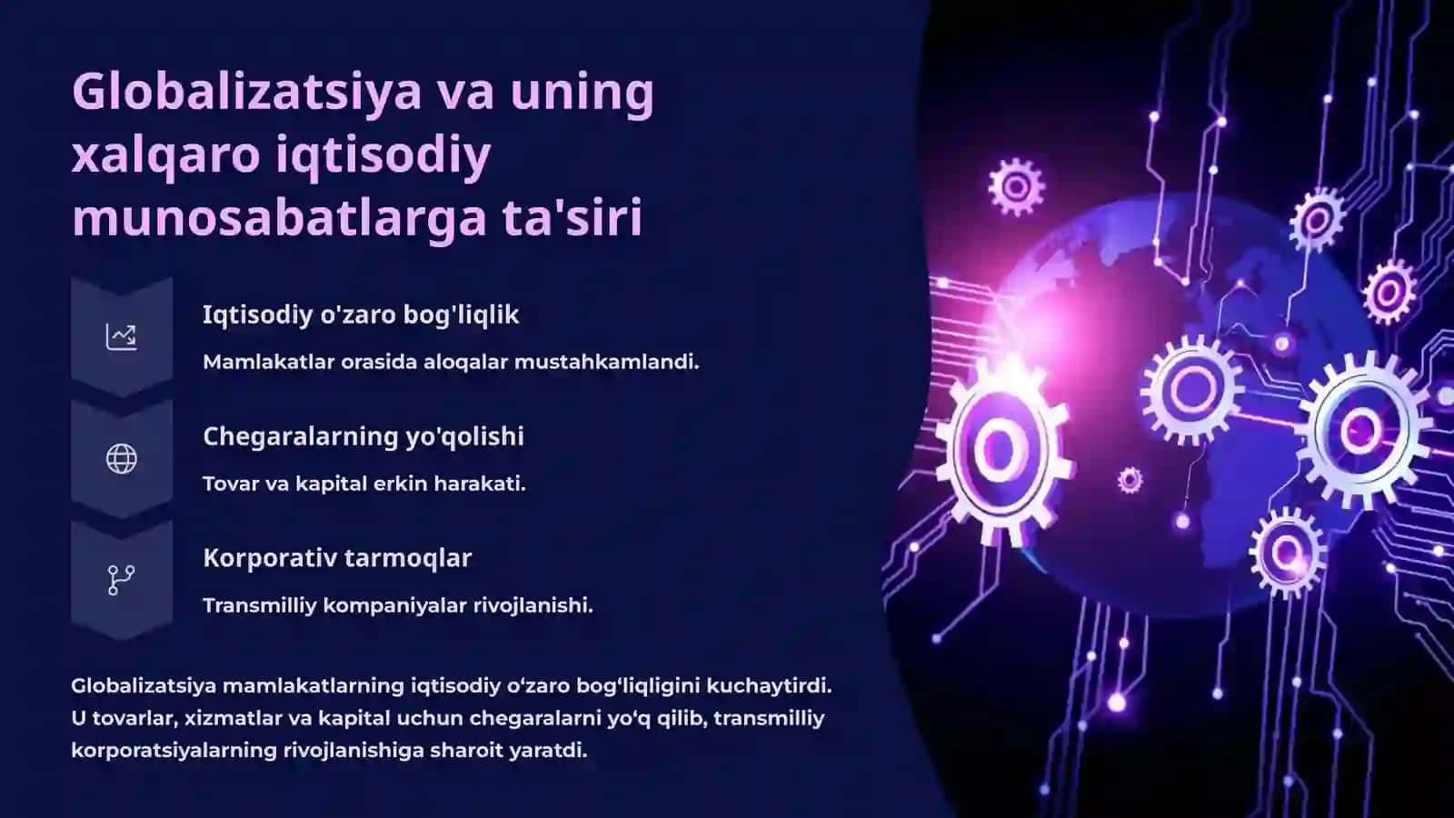 Xalqaro iqtisodiy munosabatlarning hozirgi zamondagi roli 3