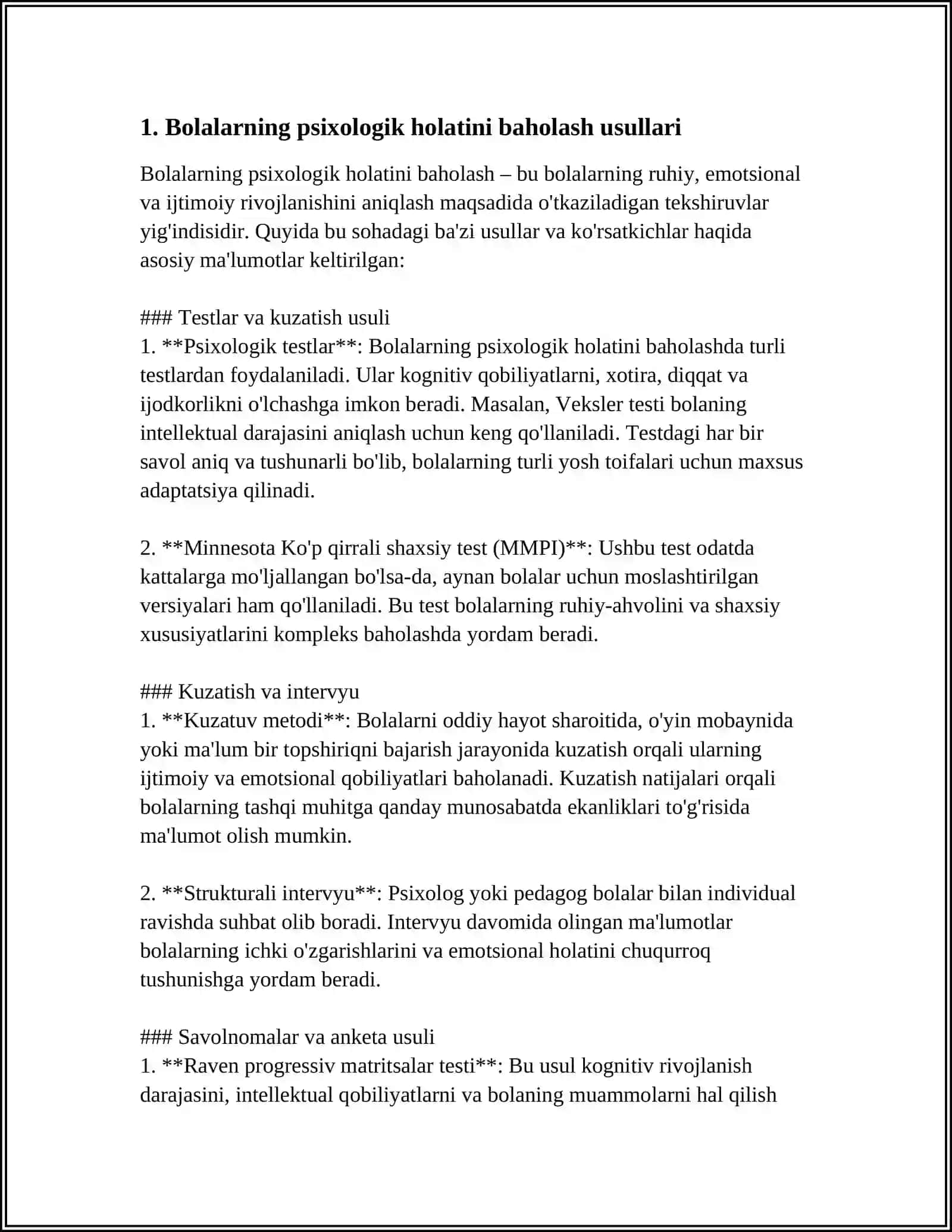 DUDUQLANUVCHI BOLALARNING RUHIY HOLATINI TEKSHIRISH USULLARI 3