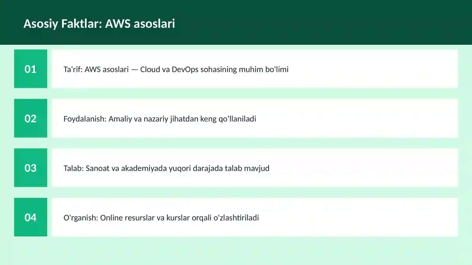 AWS asoslari 3