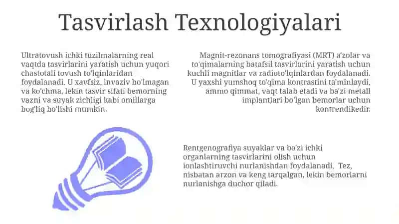 Tasvirlash Texnologiyalari 3