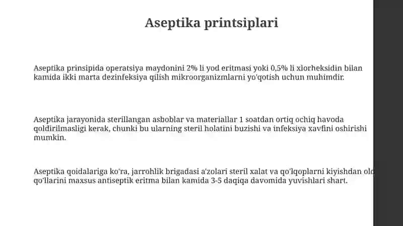 Aseptikaasoslari.Boglovvaoperatsiyaxonalarinituzulishi 3