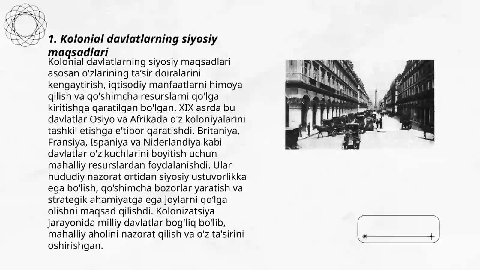 Kolonial davr tarixiga oid rasmiy hujjatlar va ushbu davr to’g’risidagi adabiyotlar 3