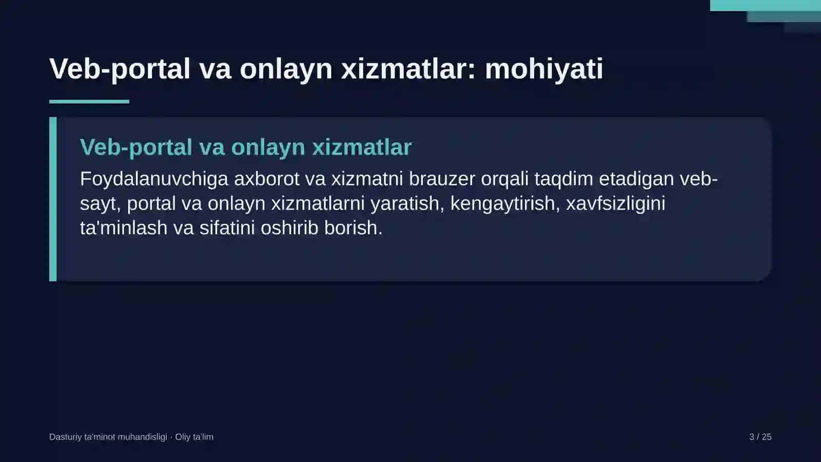 Erkin iqtisodiy zonalarda veb-portal va onlayn xizmatlarni rivojlantirish 3