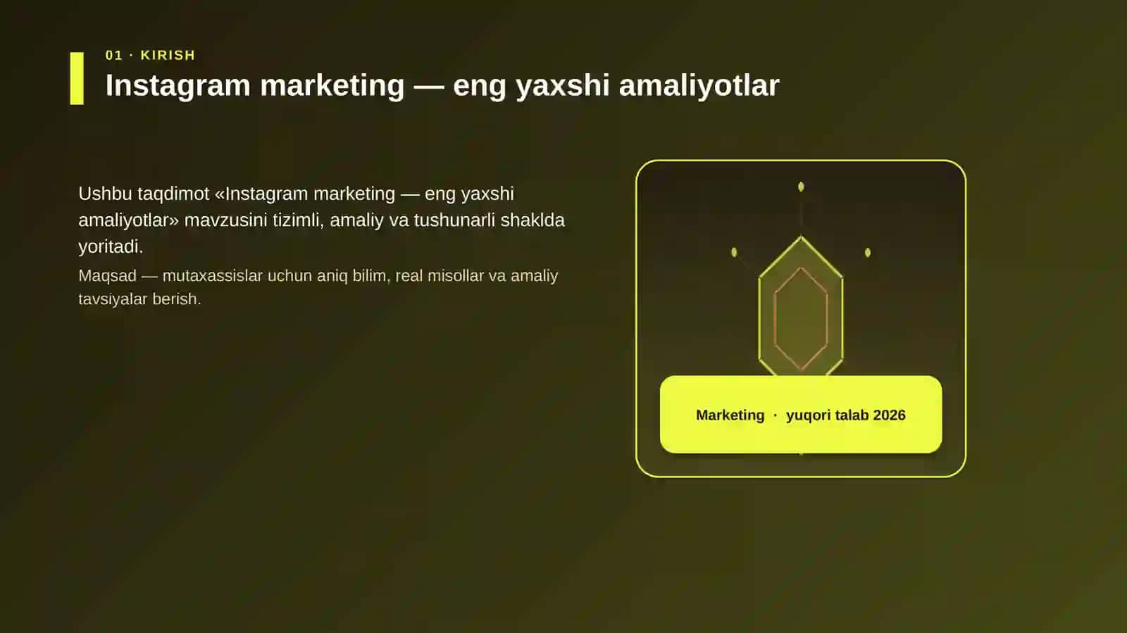 Instagram marketing — eng yaxshi amaliyotlar 3