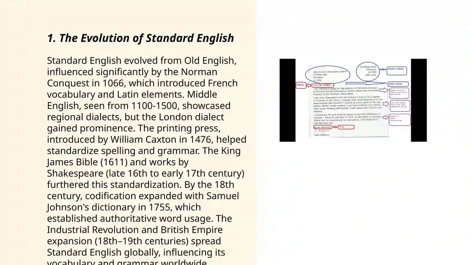 Standard English:Speech and writing 3