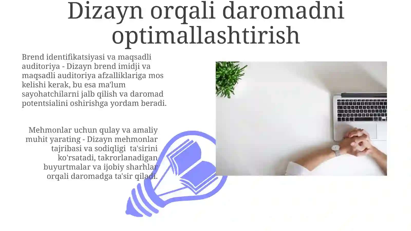 Zamonaviy biznes uslubida mehmonxonakorxonalarini ichkirejalashtirish asoslari 3