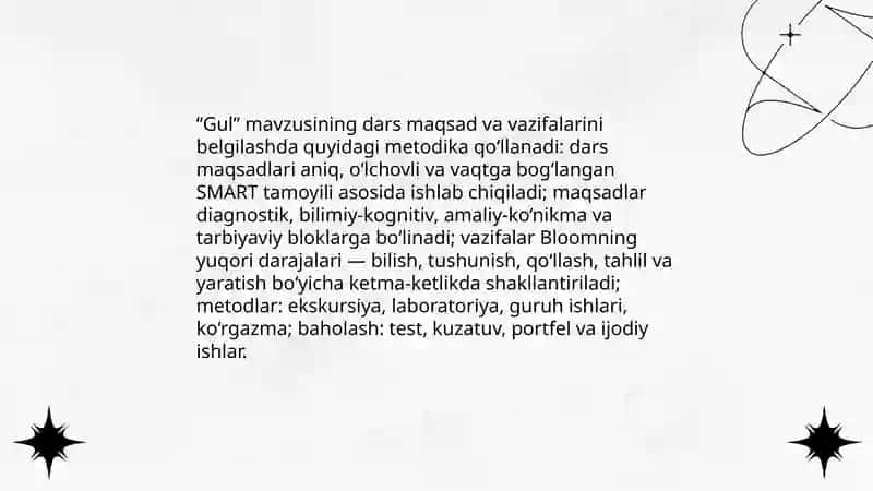 O‘simliklarga oid mavzularni o‘qitish metodikasi xususiy masalalari 3