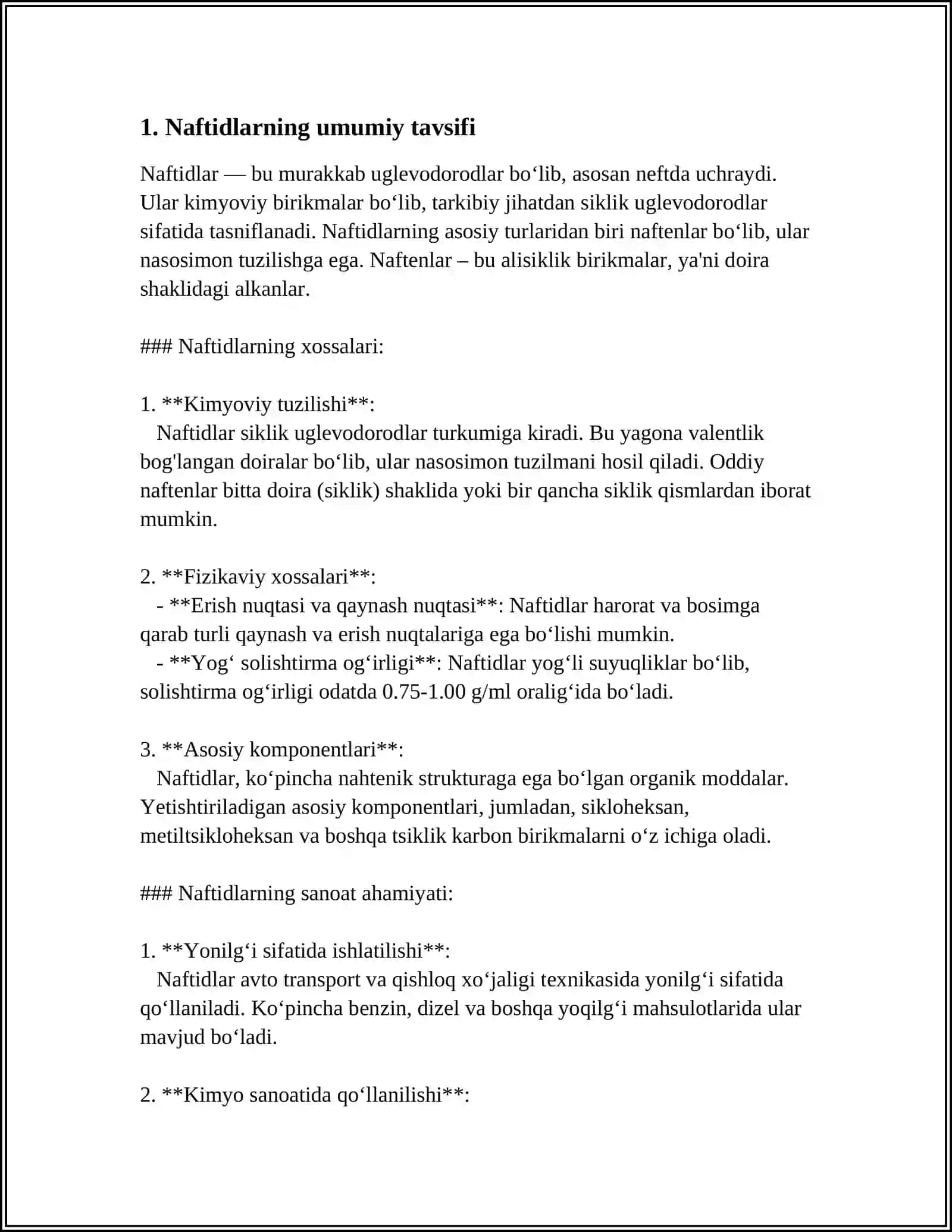 NAFTIDLAR VA ULARNING FIZIK KIMYOVIY XOSSALARI 3