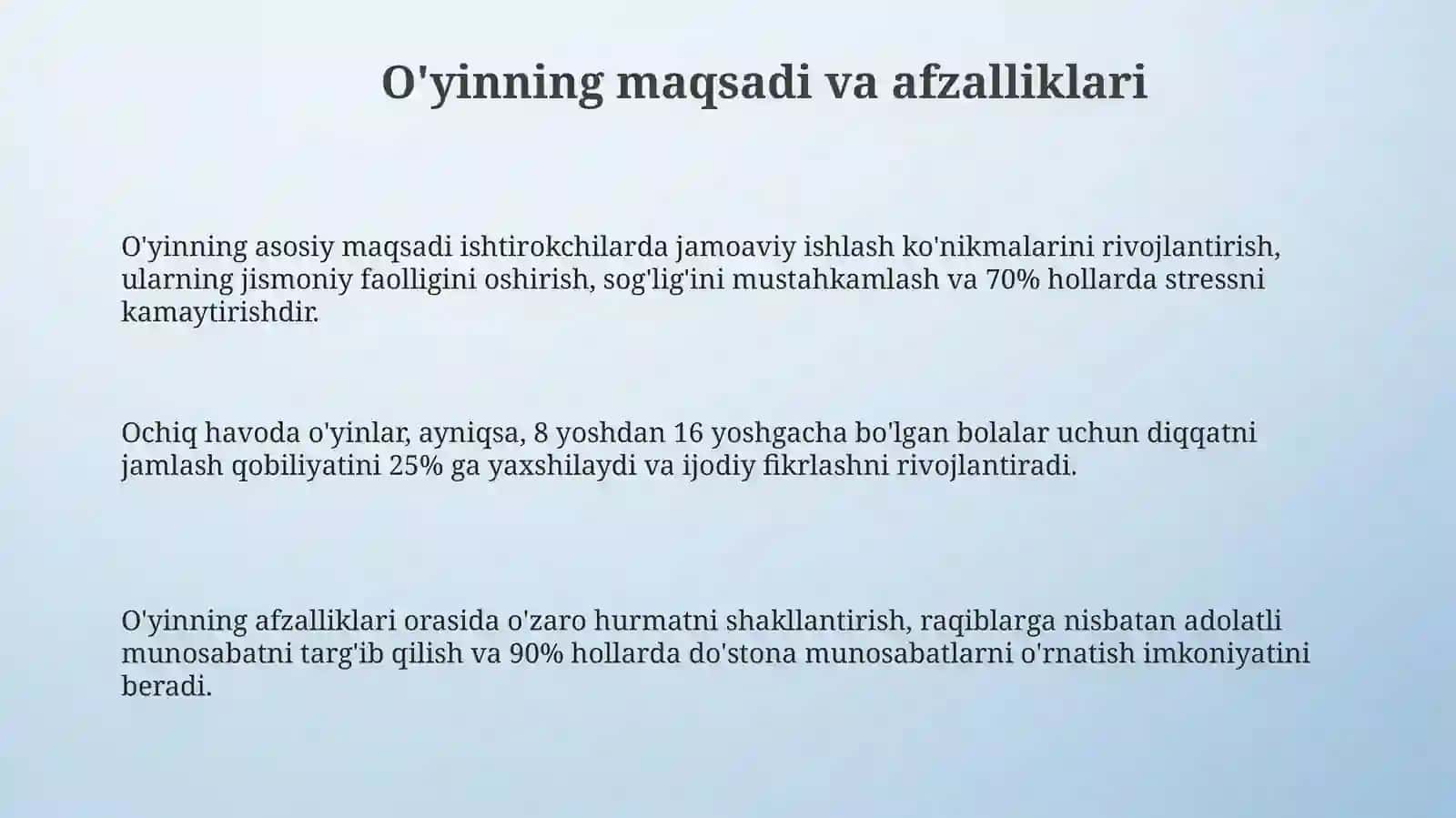 Harakatli o‘yinlarni tashkil etish va o‘tkazish 3