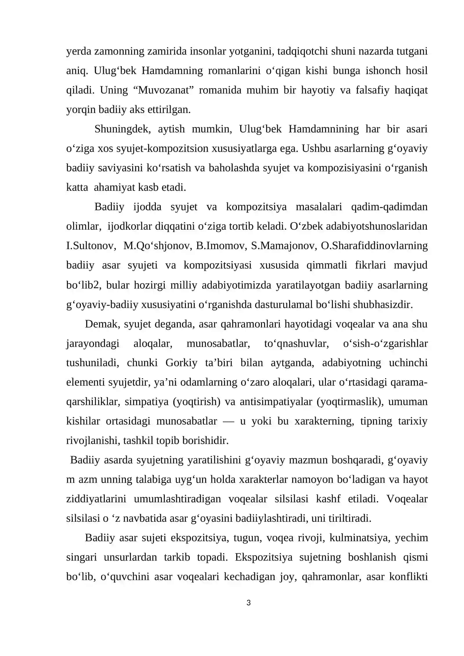 Syujet va kompozitsiya 3