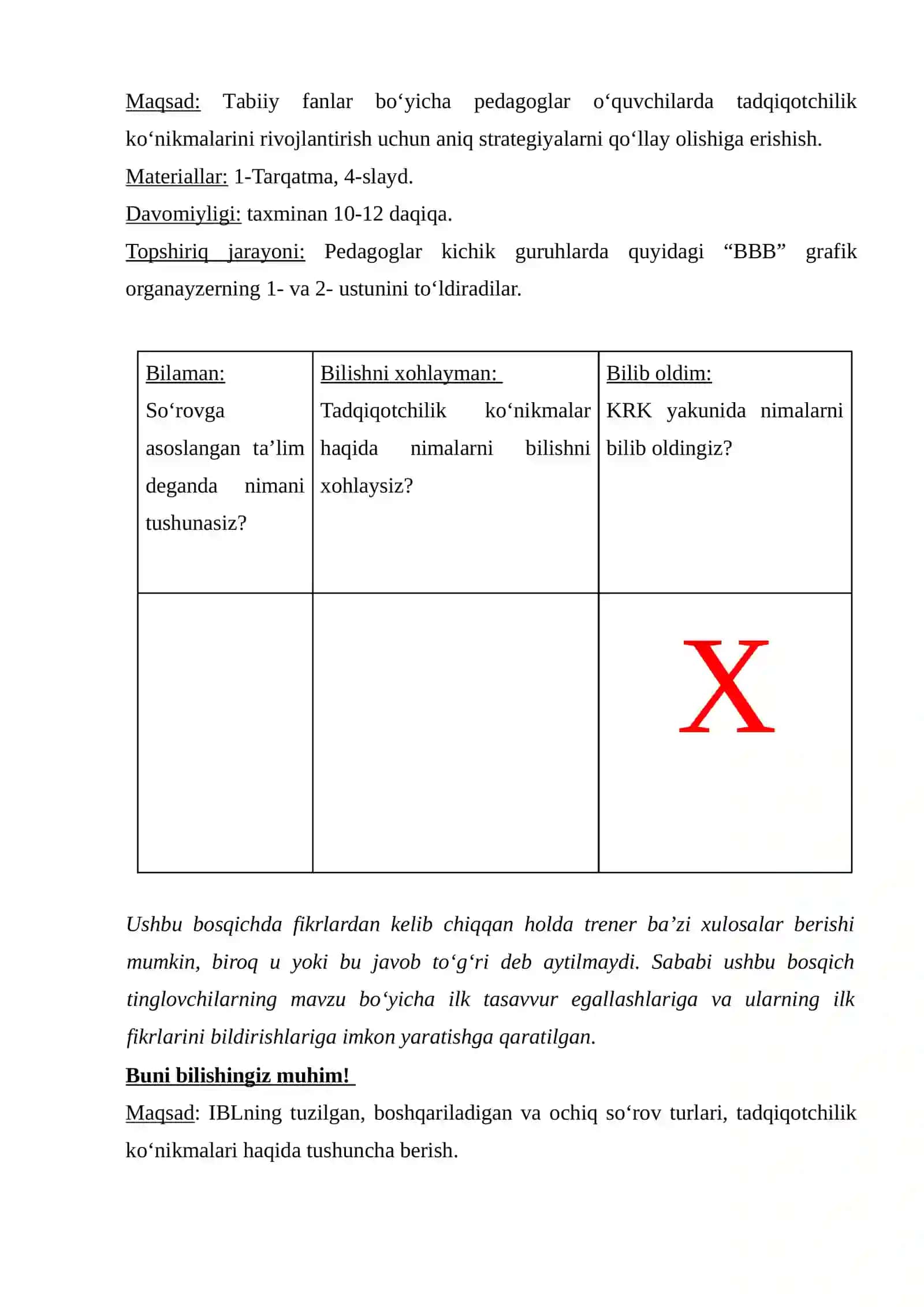 So‘rovga asoslangan ta’limda tadqiqotchilik ko‘nikmalarini shakllantirish 3
