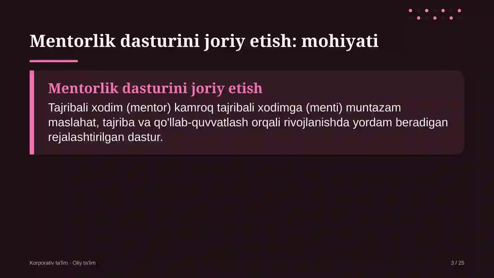 elektronika do'konlarida mentorlik dasturini joriy etish 7933 3