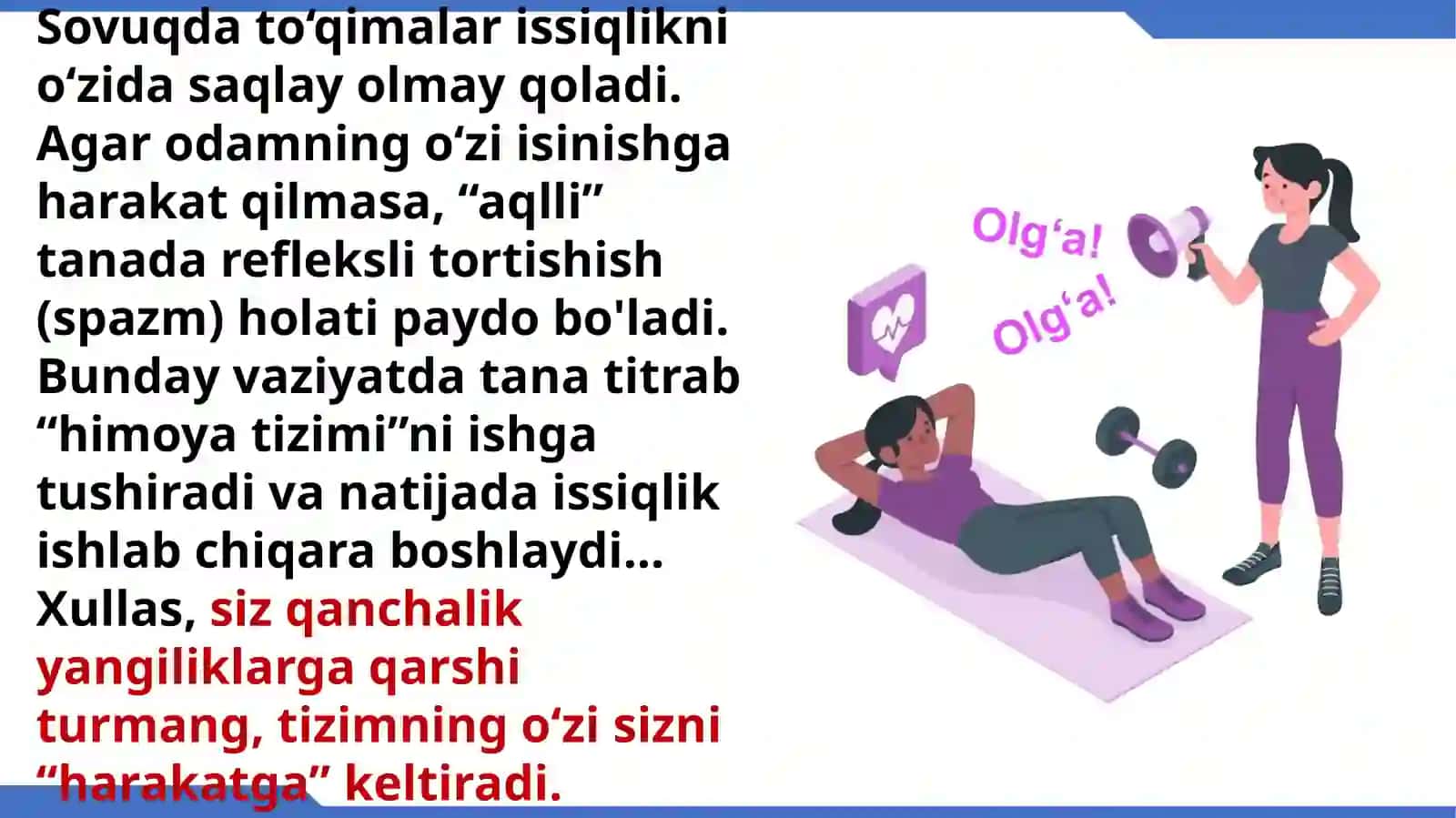 NIMAGA ODAM SOVUQDA TITRAYDI? 3