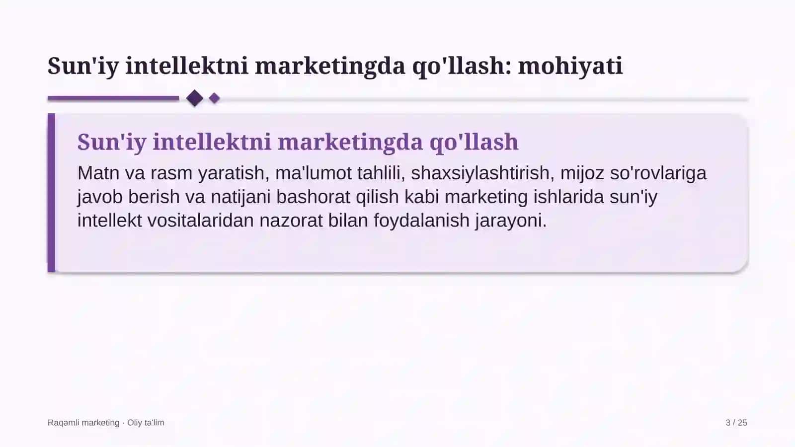 sanoat qurilishida sun'iy intellekt vositalarini marketingda qo'llash 5127 3