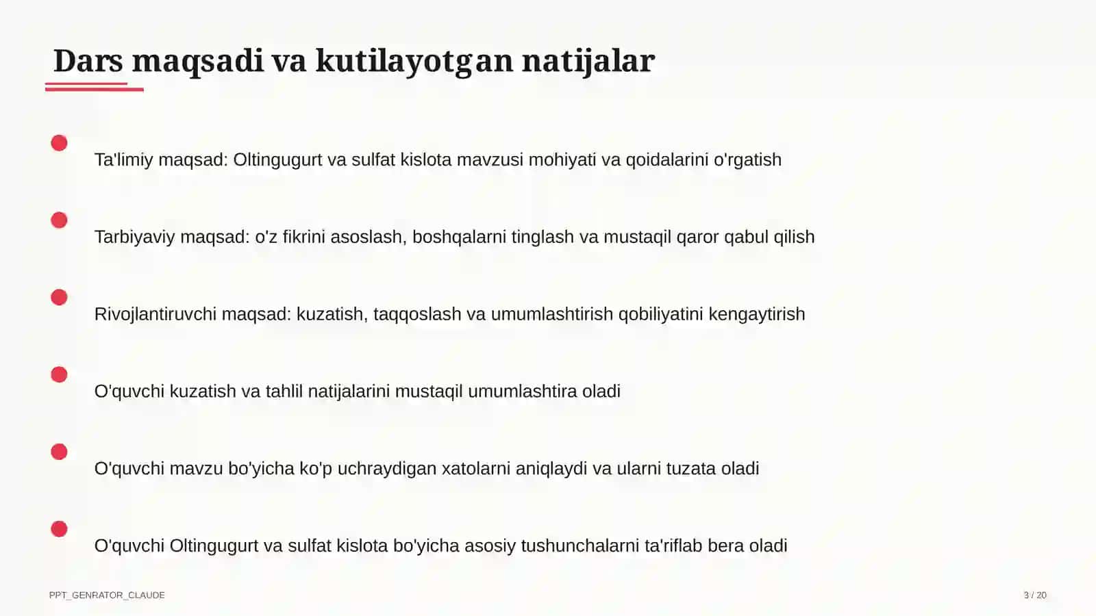 Oltingugurt va sulfat kislota (9-sinf) 3
