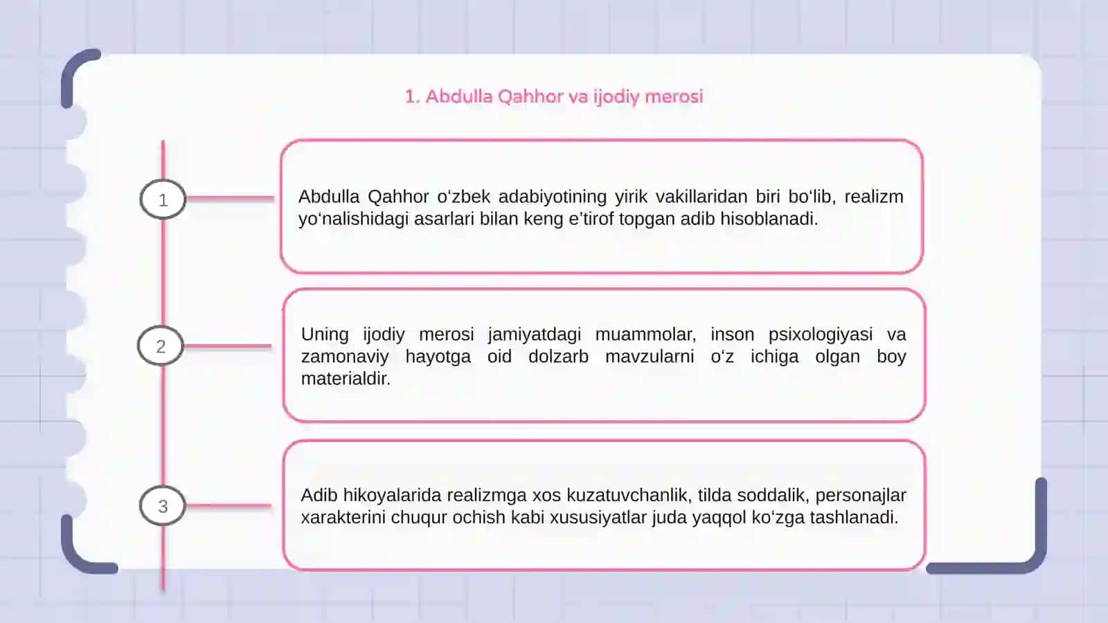 Abdulla Qahhorning “Daxshat “hikoyasi” tahlili 3