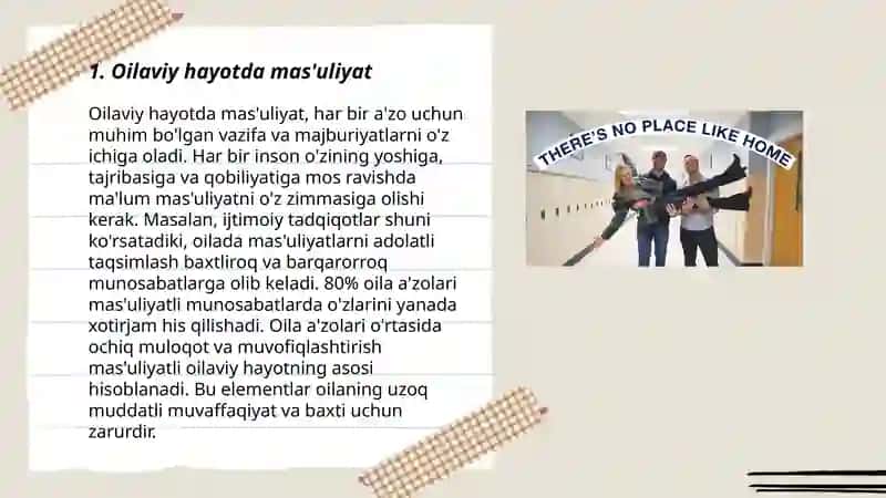 Yoshlarni oilaviy hayotga tayyorlash 3