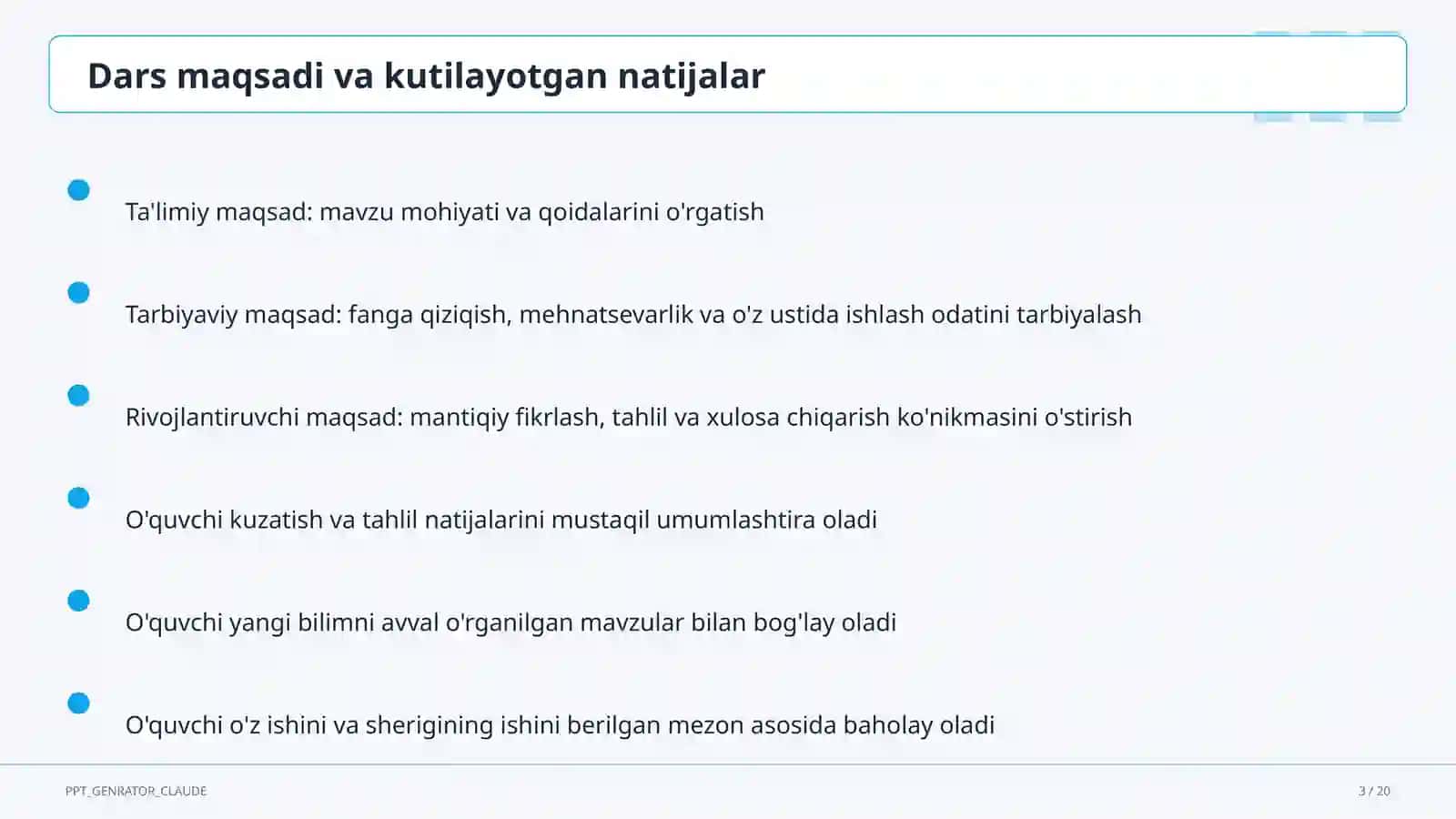 Huquq va majburiyat: bola huquqlari (8-sinf) 3