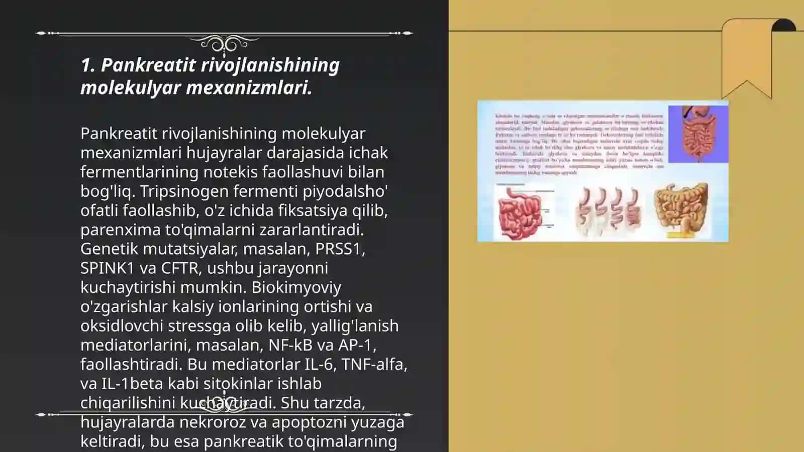 Pankreatit rivojlanishining biokimyoviy asoslari 3