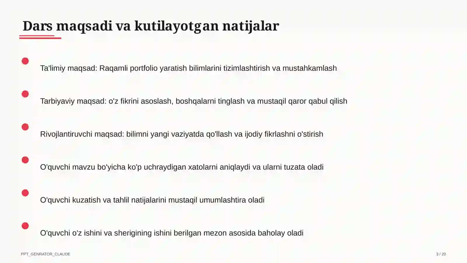 Raqamli portfolio yaratish 3