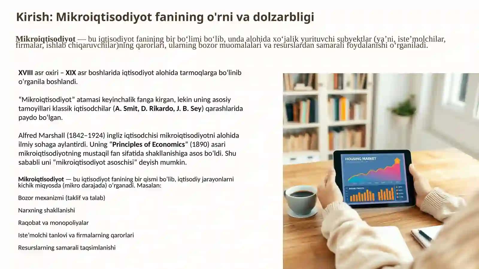 Mikroiqtisodiyot iqtisodiyot faniga kirish 3