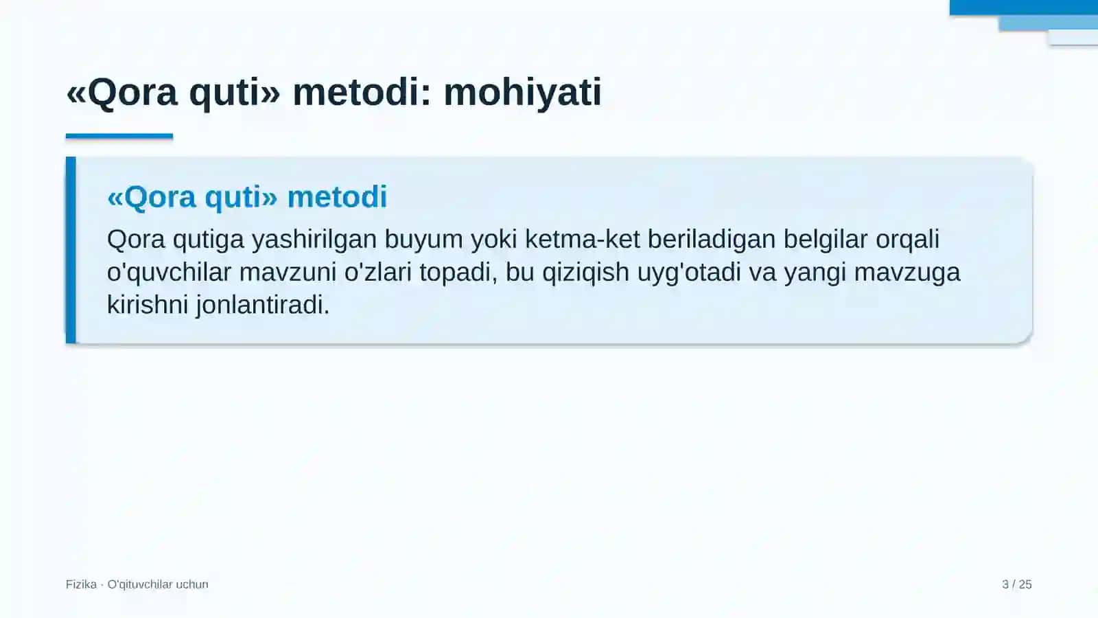fizika darslarida qora quti metodidan foydalanish 8354 3
