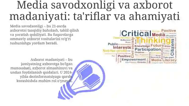 Media savodxonligi va axborot madaniyatining mohiyati 3