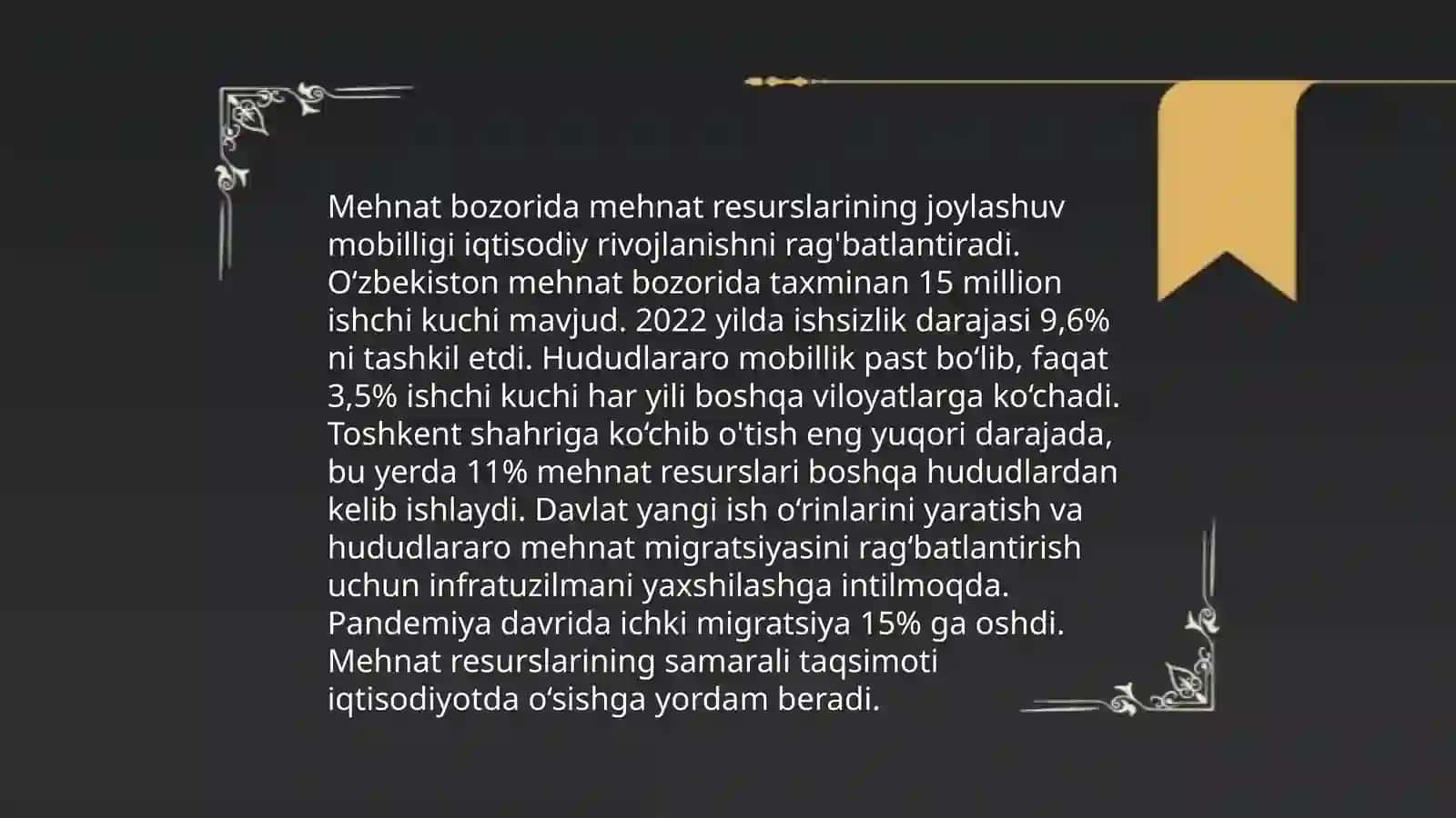 Mehnat bozorida mehnat resurslarining mobilligi va taqsimoti 3